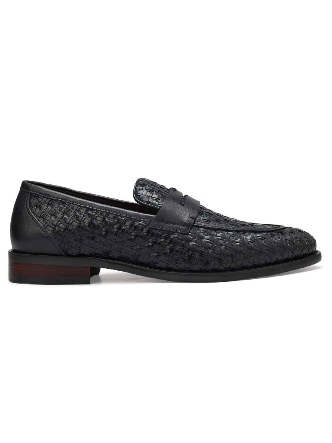 ROSSO BRUNELLO MEN NAVY LOAFERS