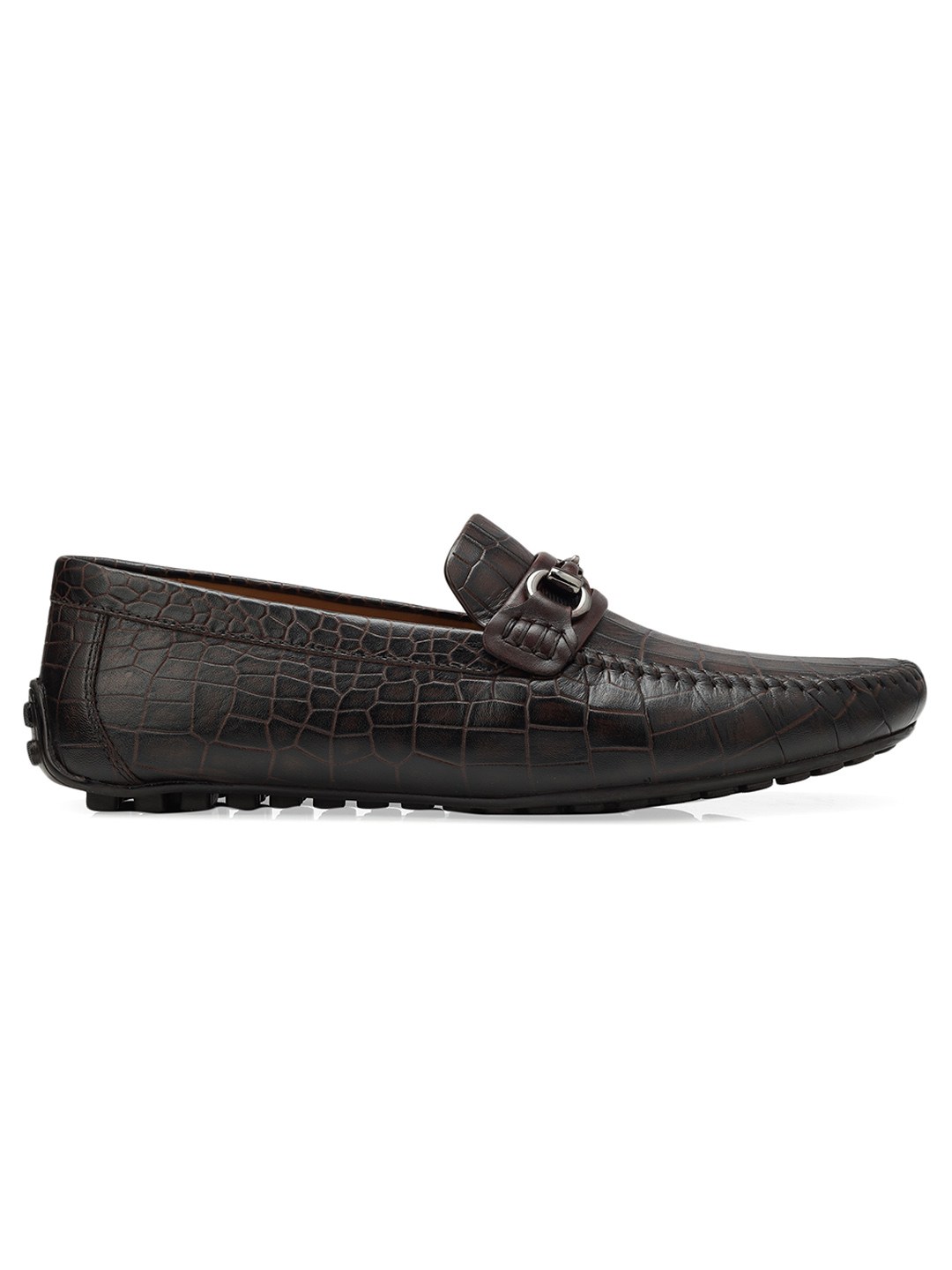 ROSSO BRUNELLO MEN COFFEE MENS MOCCASINS