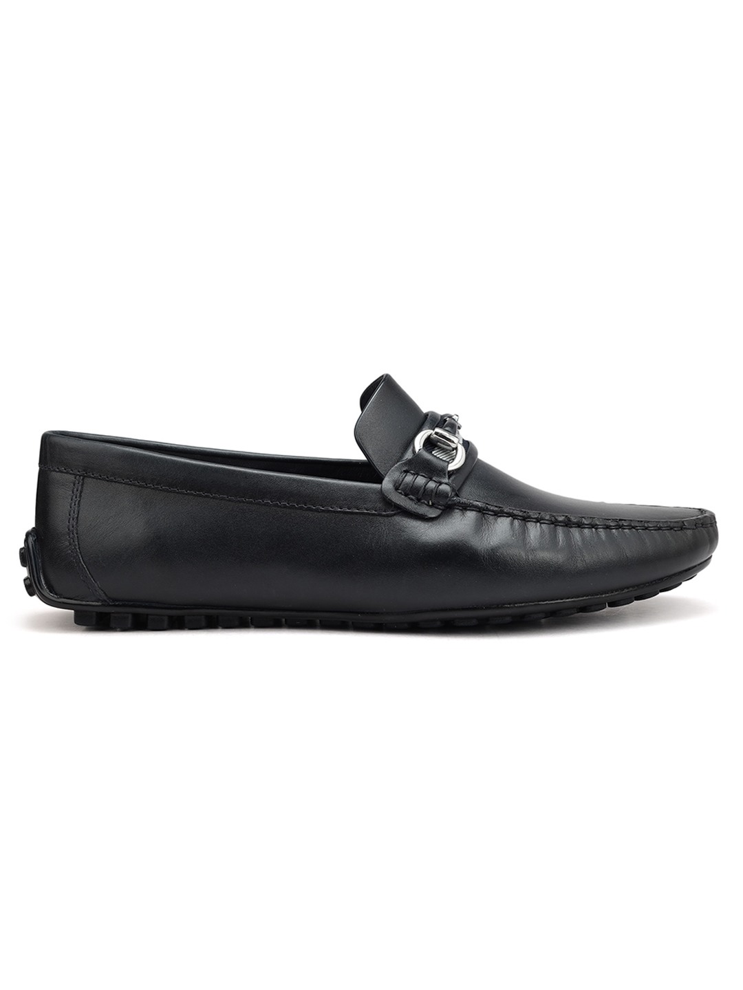 ROSSO BRUNELLO MEN NAVY MENS MOCCASINS