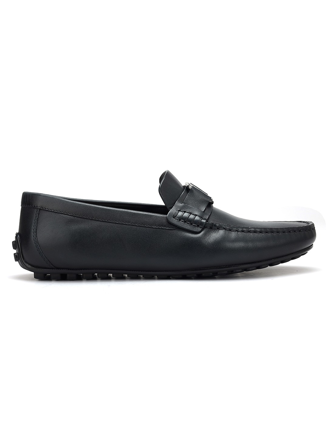 Rosso Brunello Men'S Navy Mocassins
