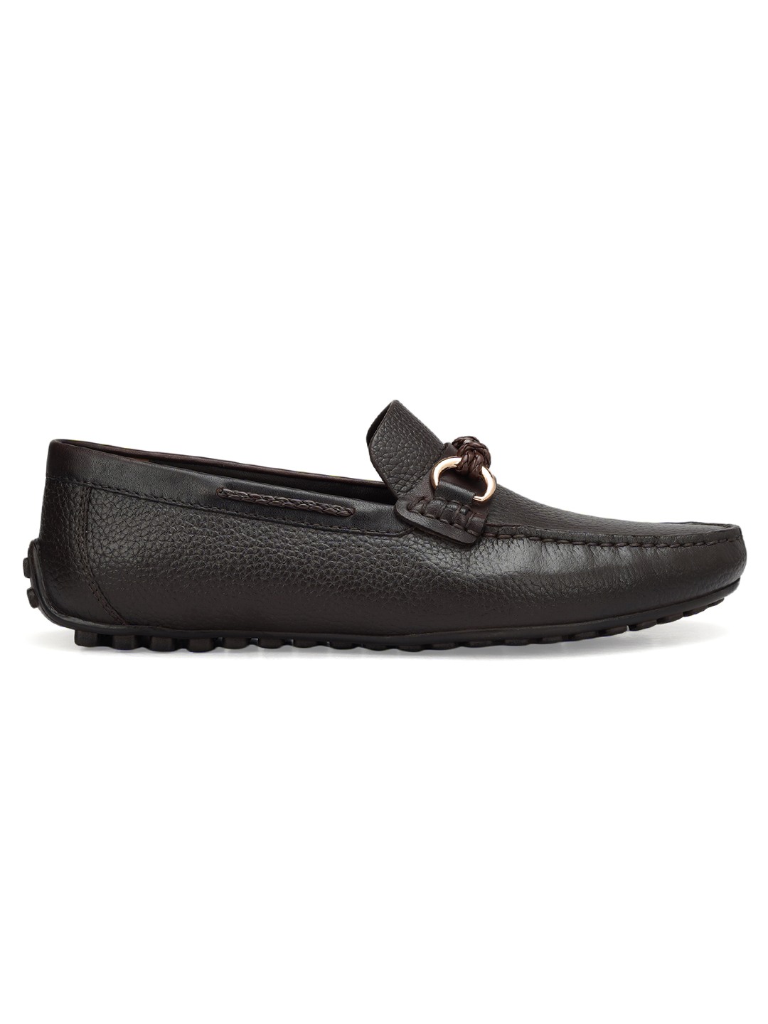 ROSSO BRUNELLO MEN COFFEE MENS MOCCASINS