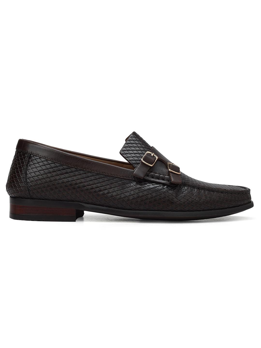 ROSSO BRUNELLO MEN COFFEE MENS MOCCASINS