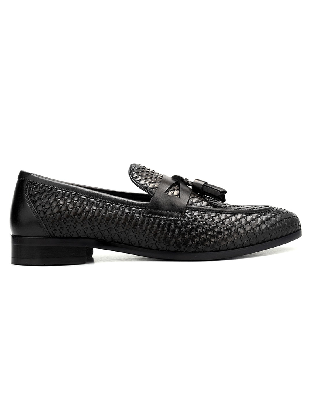 Rosso Brunello Men'S Black Loafers