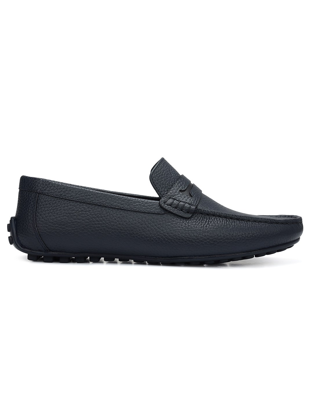 Rosso Brunello Mens Navy Shoes