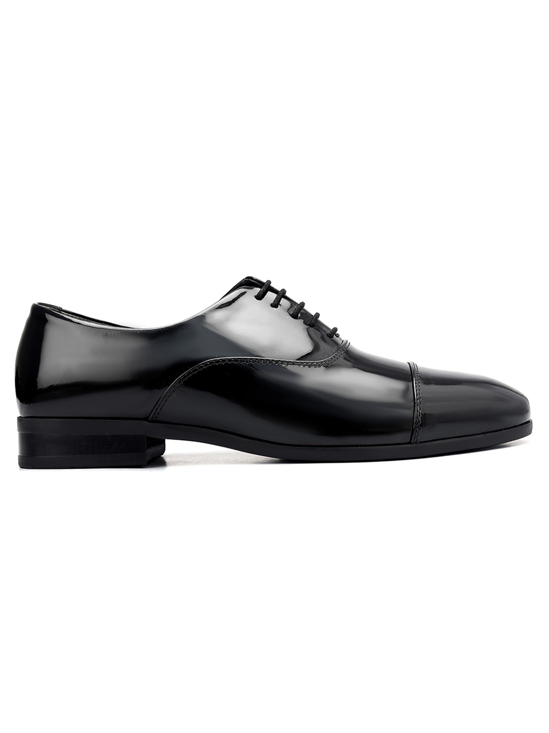 Rosso Brunello Men's Black Lace Up