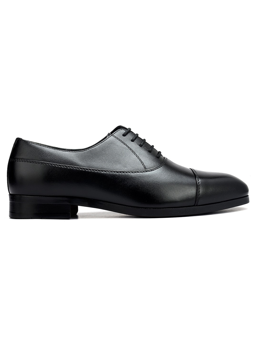 Rosso Brunello Mens Black Formal Lace Up
