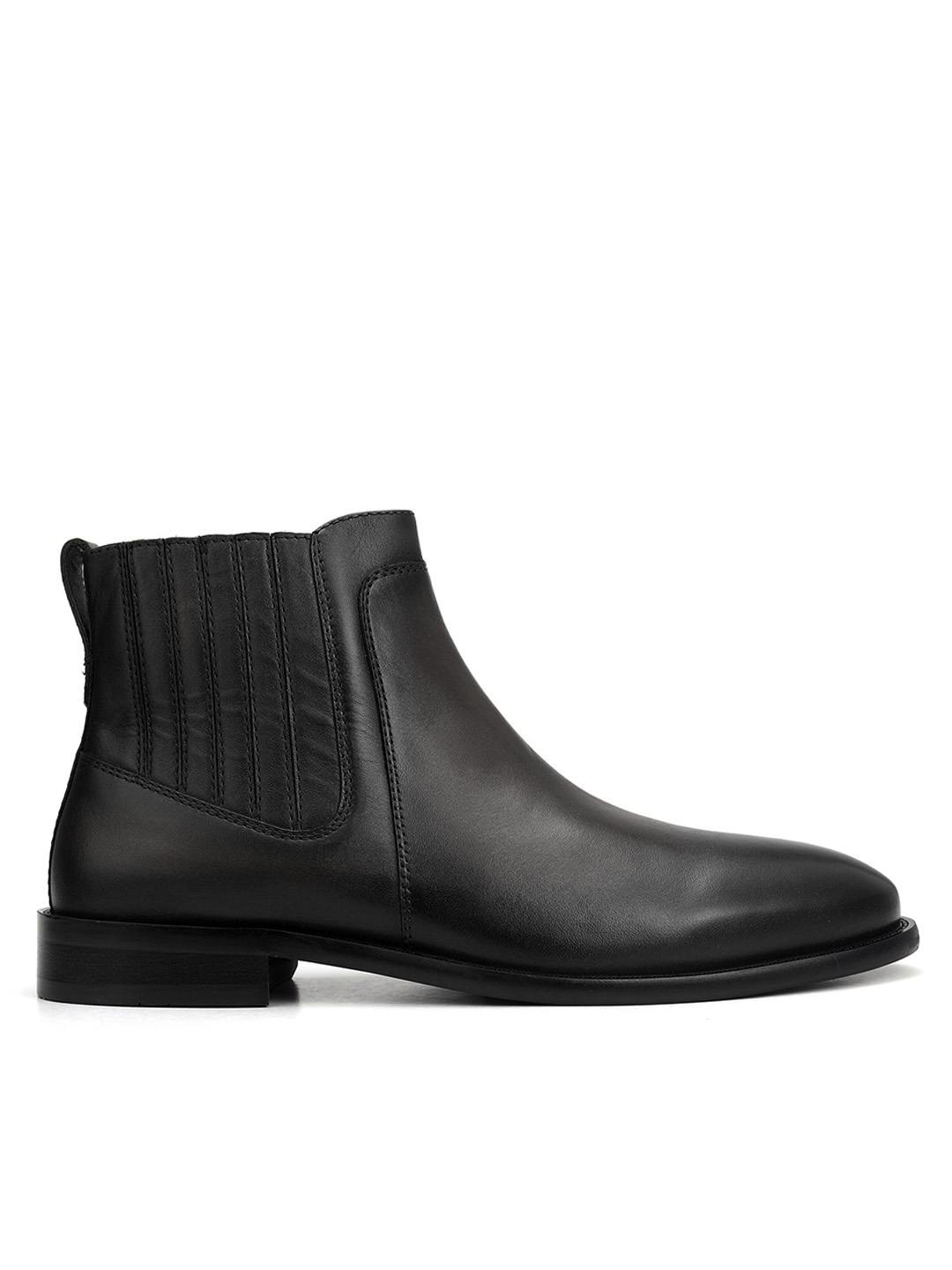 Rosso Brunello Men'S Black Boots