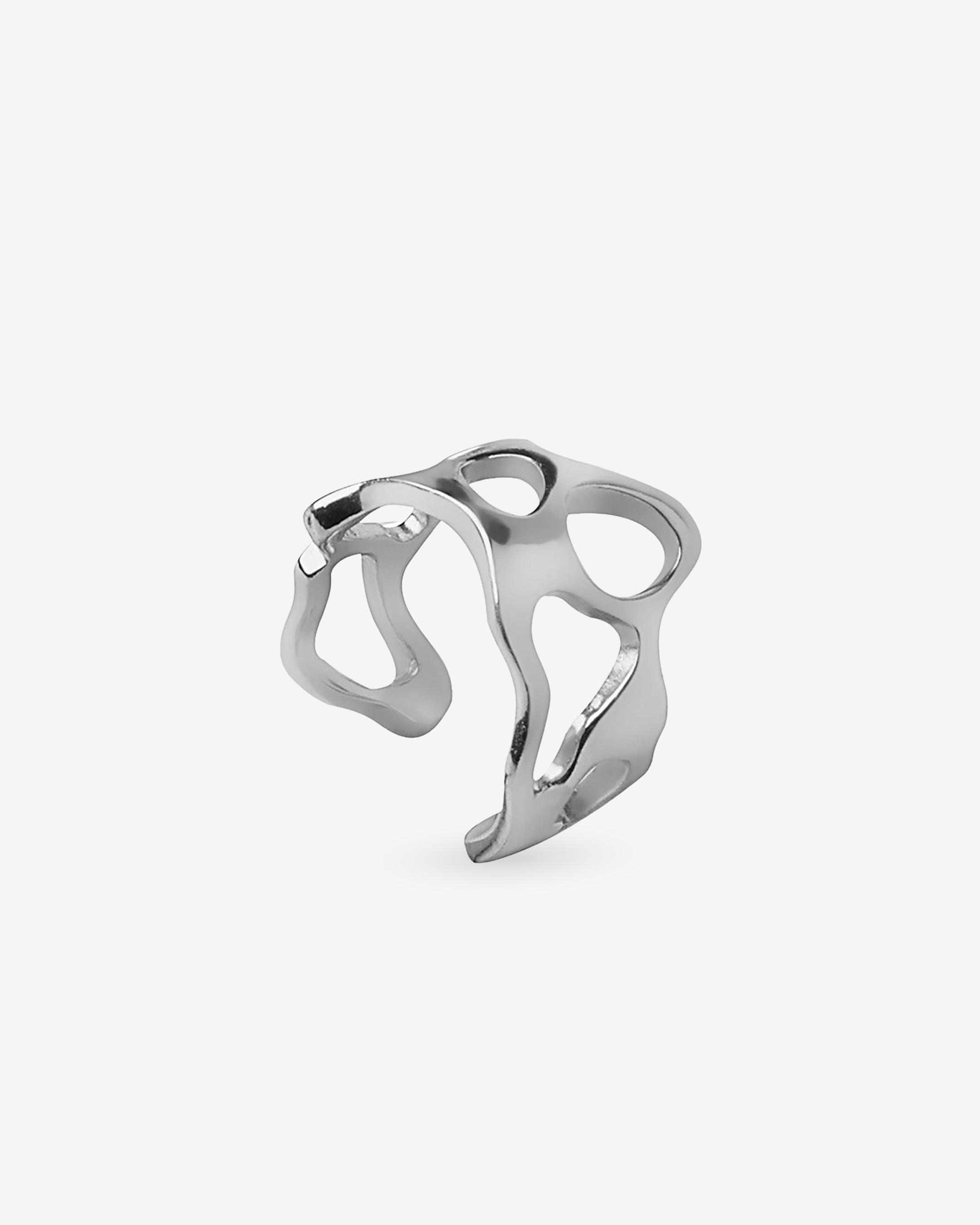 Molten Silver Ring