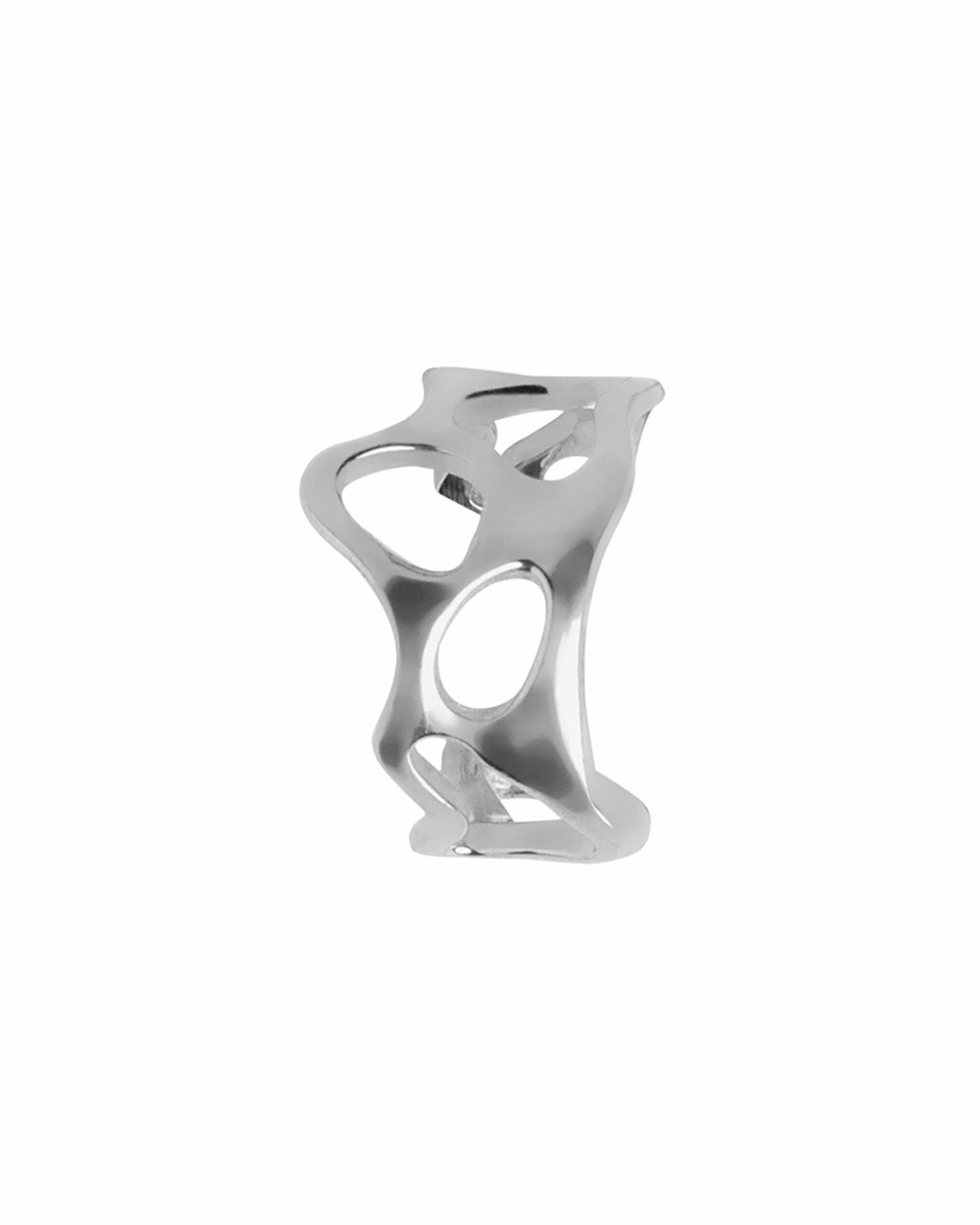 Molten Silver Ring