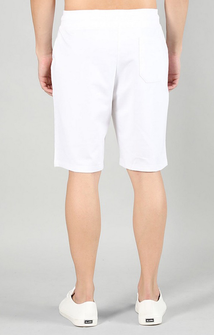 Mens cotton shop white shorts