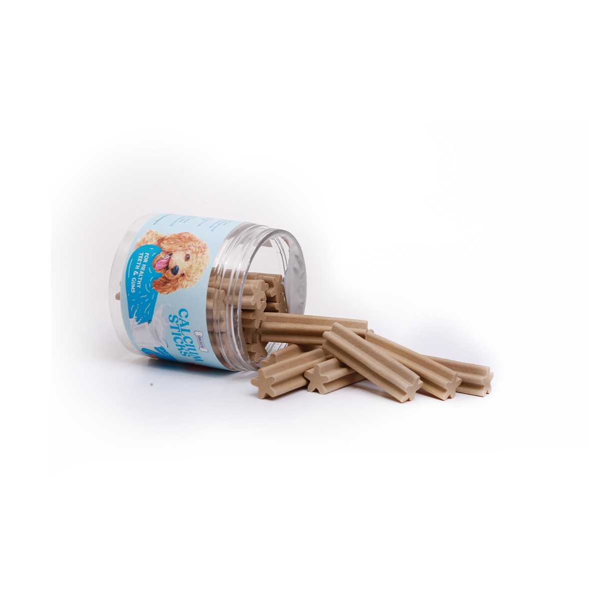 Snackers Calcium Milk Sticks Twist Sticks Dog Treats - 200 gm