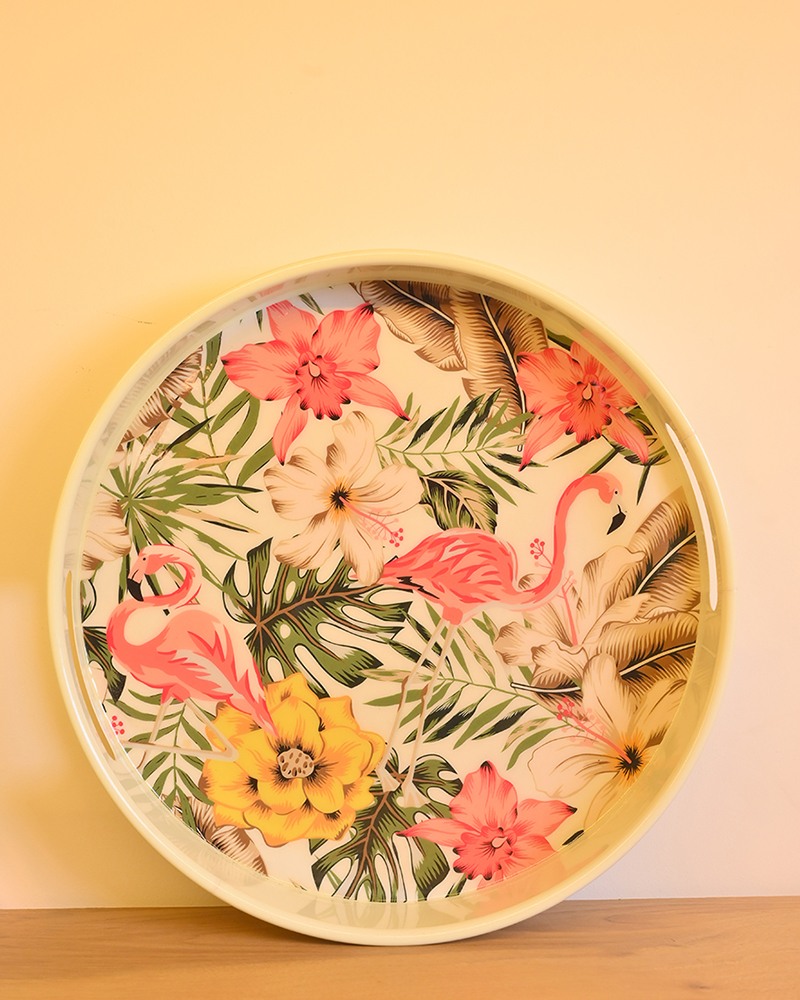 Designer Showpiece Table Metal Plate (Set of 3)