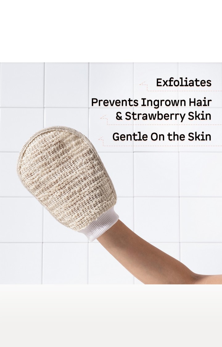 mCaffeine Exfoliating Bath Glove