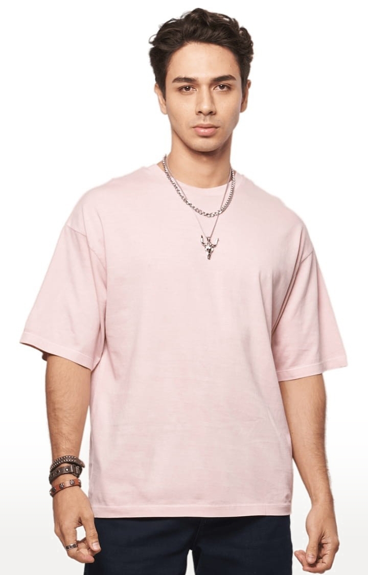 Baby Pink T-Shirt for Men – Cutton Garments
