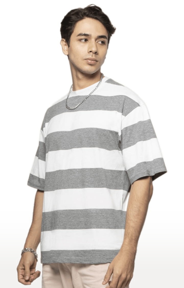 Oversized striped t shirt mens sales