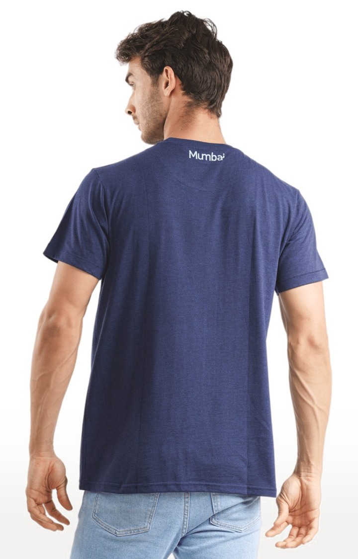 Unisex Mumbai 1960 Maharashtra Tri-Blend T-Shirt in Navy