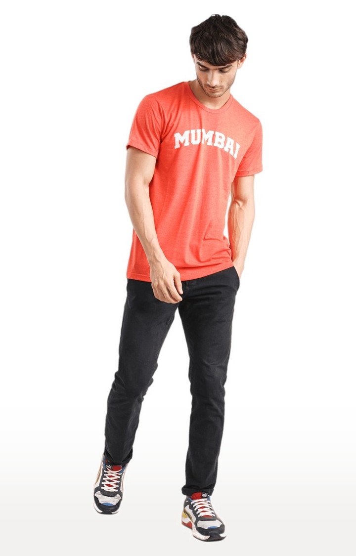 Unisex Mumbai Sport Tri-Blend T-Shirt in Red