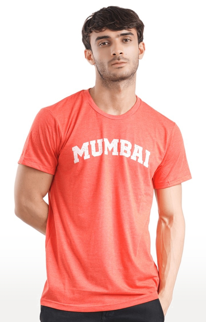 Unisex Mumbai Sport Tri-Blend T-Shirt in Red