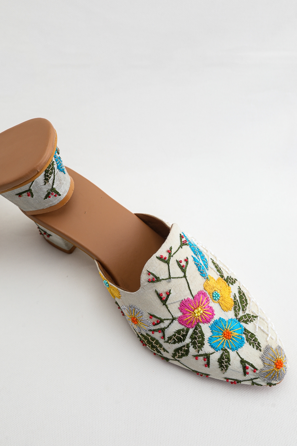 DUSKY ORCHID HANDCRAFTED MULES