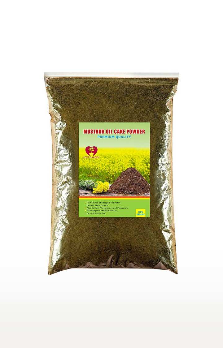 Mustard Oil Cake Powder for Plants Sarso ki Khali Organic Fertilizer Gardening Nutrient Manure 10kg