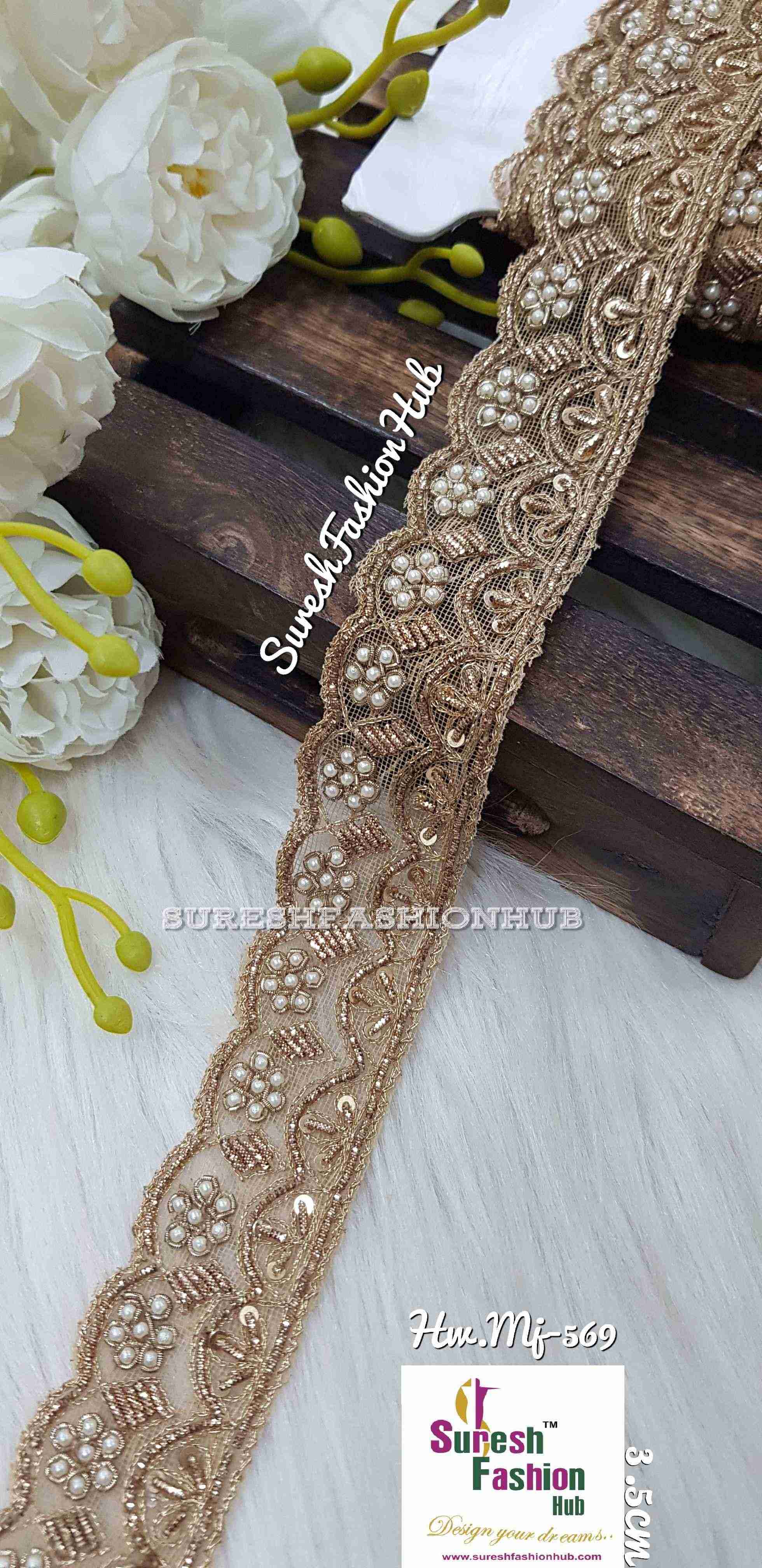 Handmade Moti Elegance Lace"
