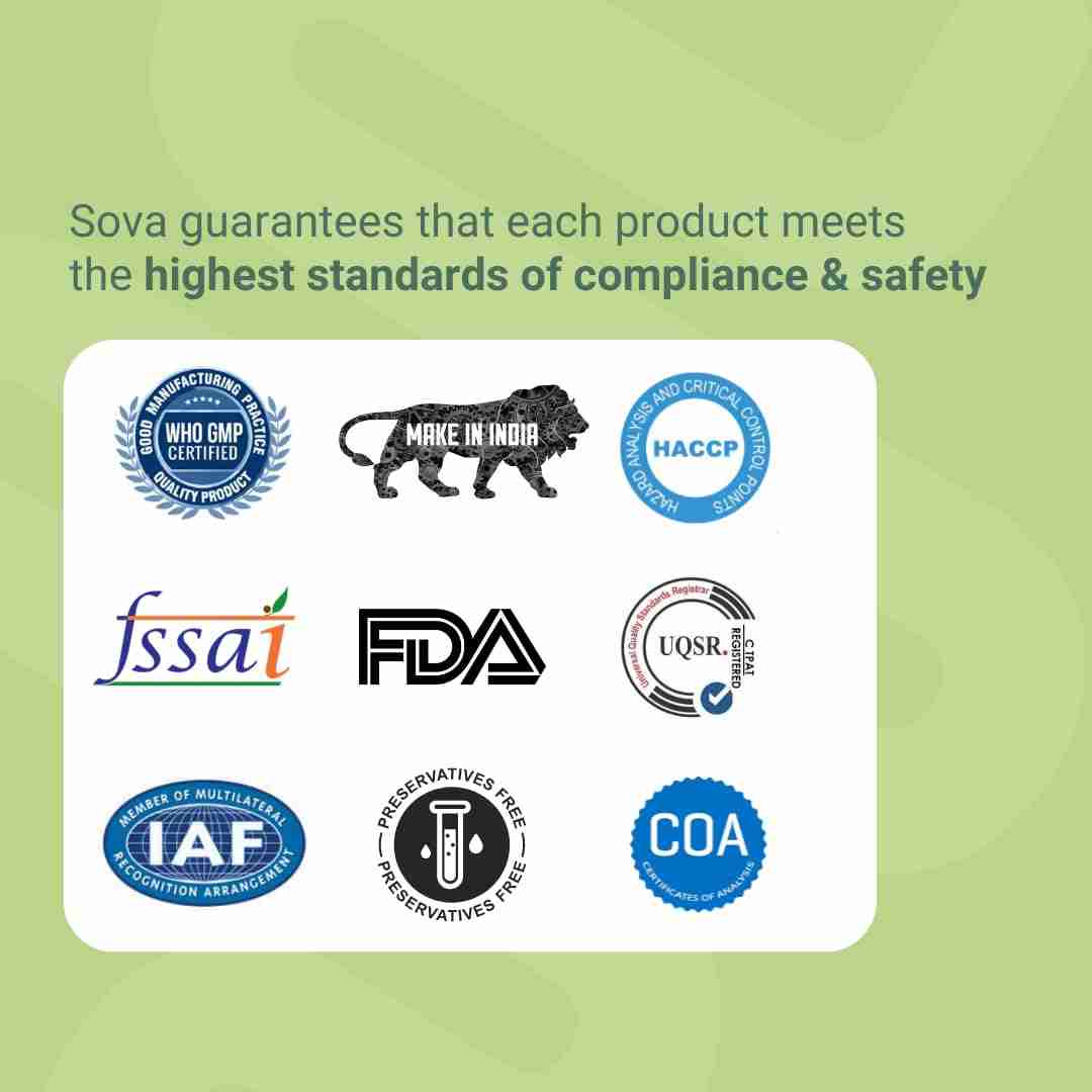 Sova Health | Bloating & Gas Relief | 15 Sachets