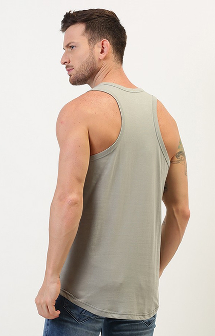 Difference of Opinion | Men's Grey Cotton Vest 3