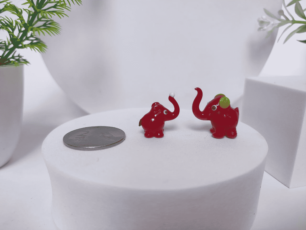 Glass Baby Elephant