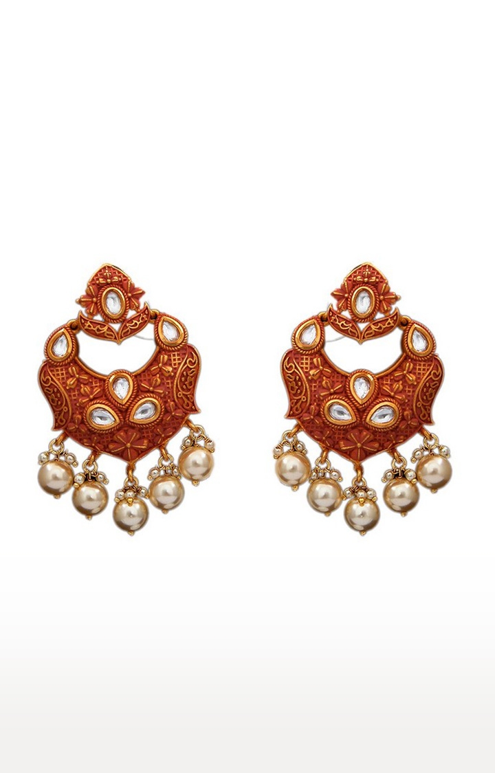 small disc drop earrings – Marion Cage