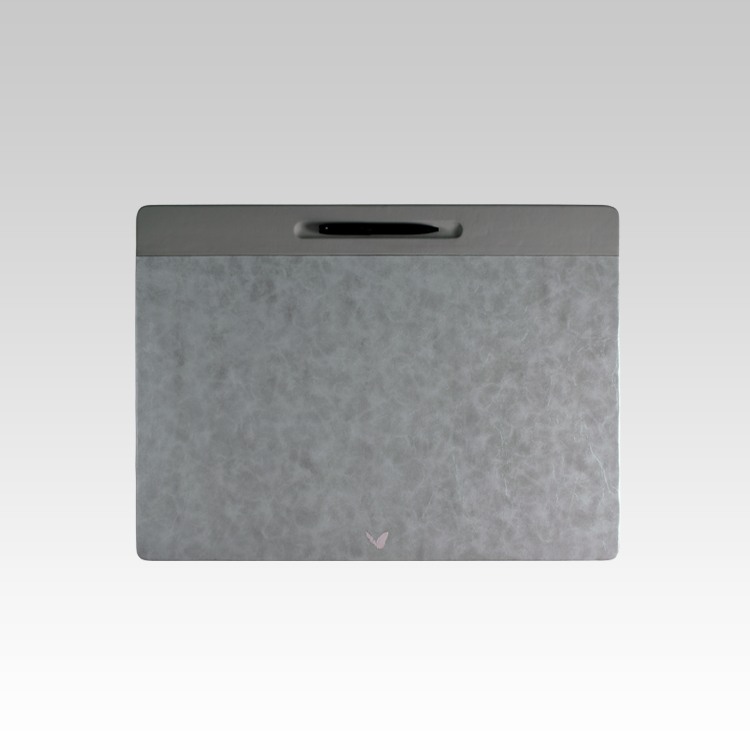 22x16 Inches Rigid Desk Blotter Pen Plus | Moderno | Grey
