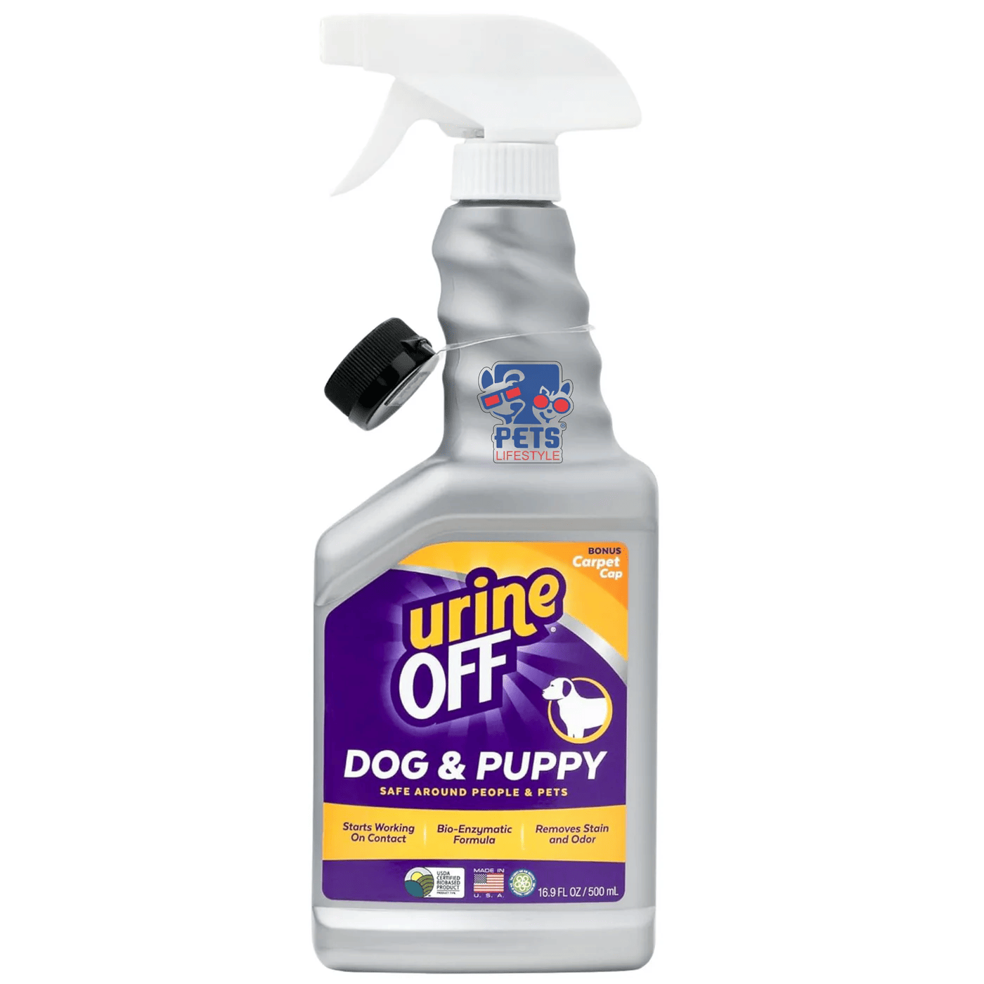 Urine Off Odour & Stain Remover Spray for Dog & Puppy