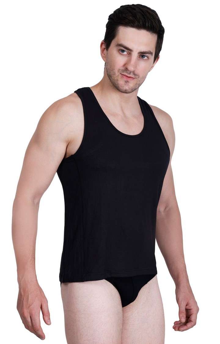 Men's Black Vests