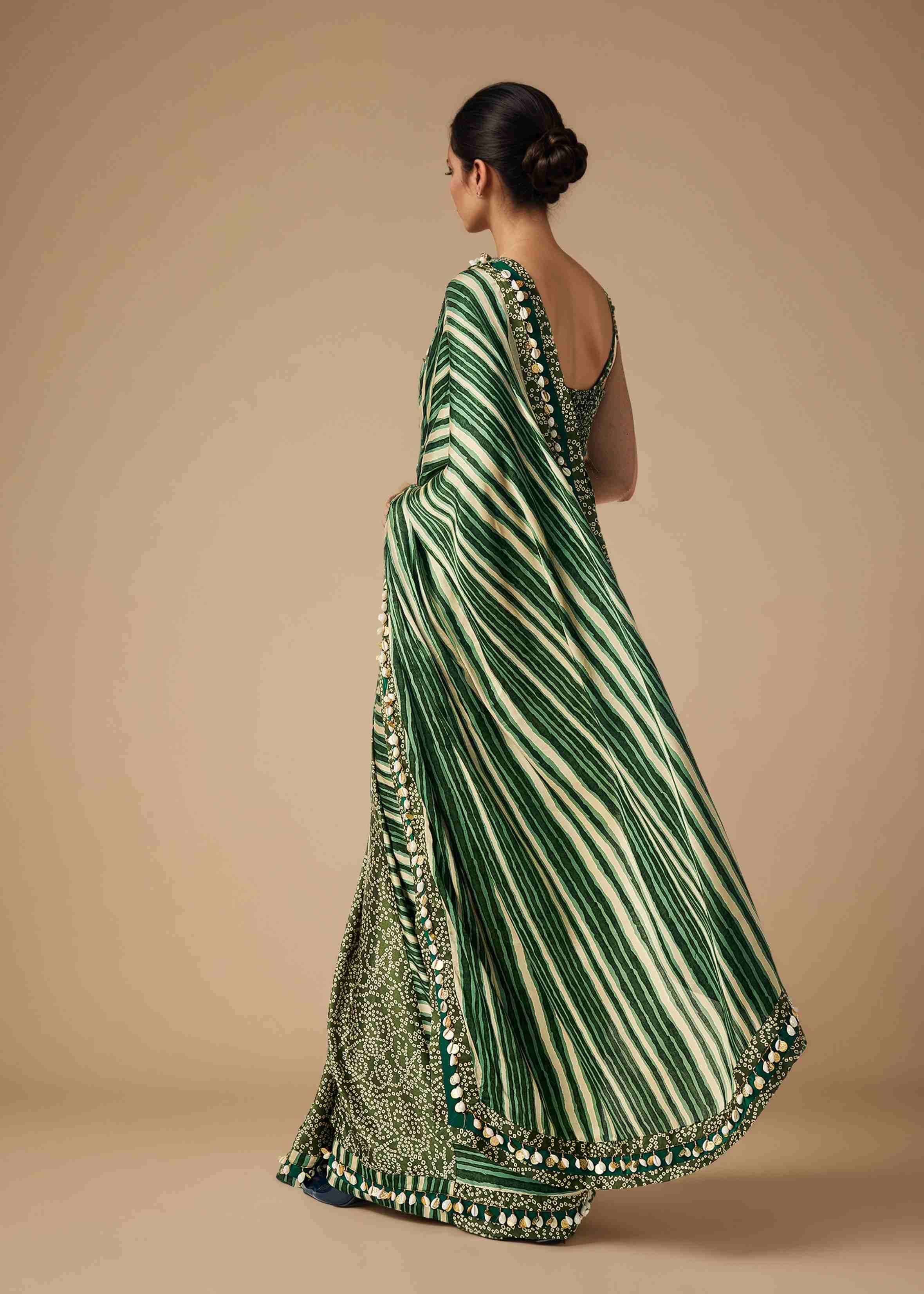 Olive Saree