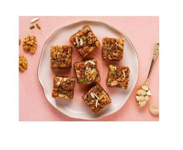 Walnut Dhoda Burfi ( Om Sweets, Gurgaon )