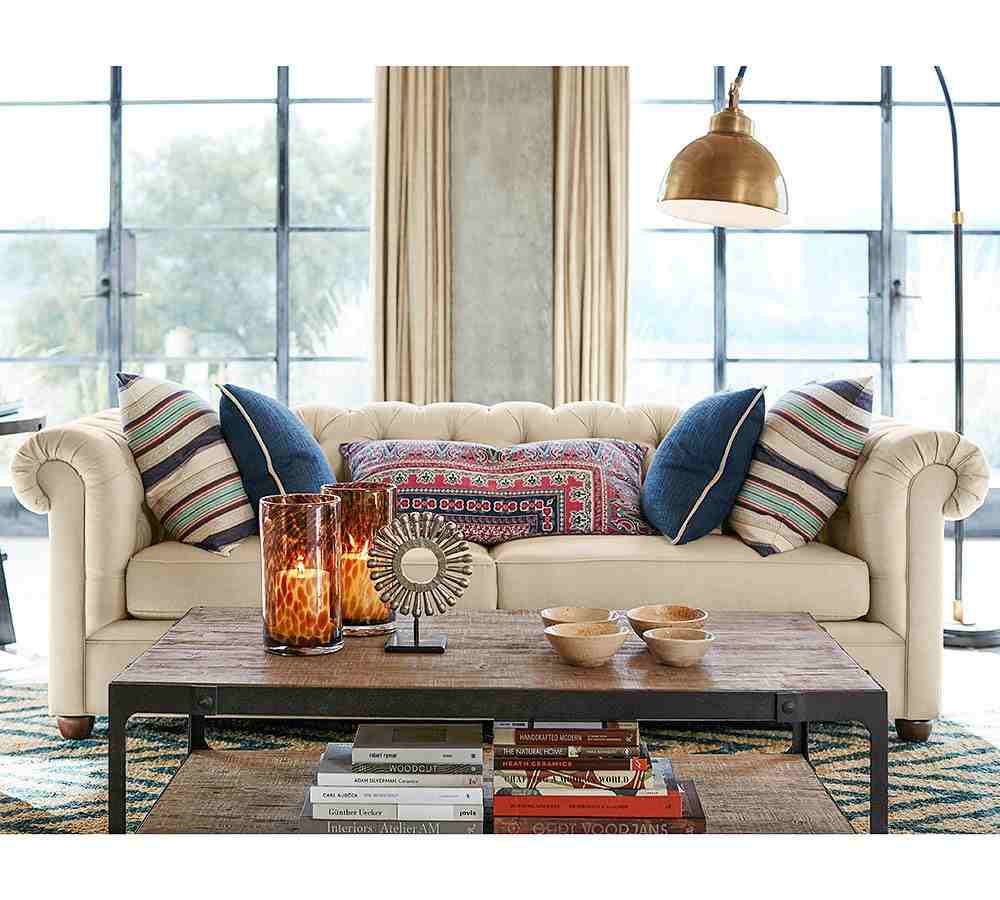 Chesterfield Upholstered Sofa