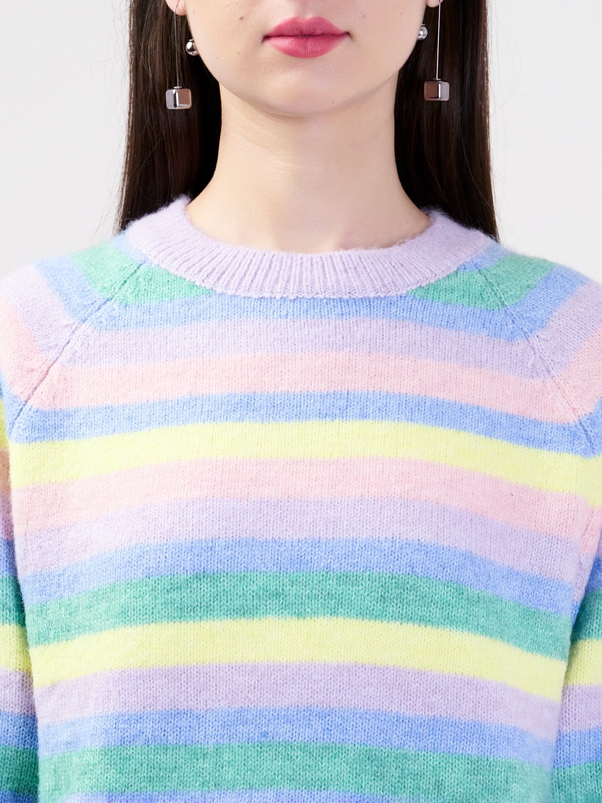 ALBION LADIES PURPLE TOP (WOOLEN)