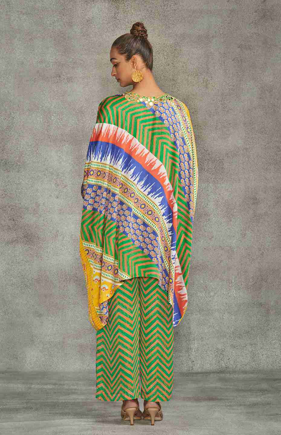 Tribal Mirror 2.0 Short Kaftan