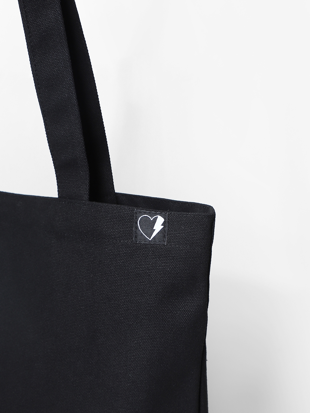 creativeideas.store | Plain Black Tote Bag 2