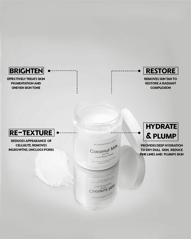 COCONUT MILK & VANILLA BODY POLISH