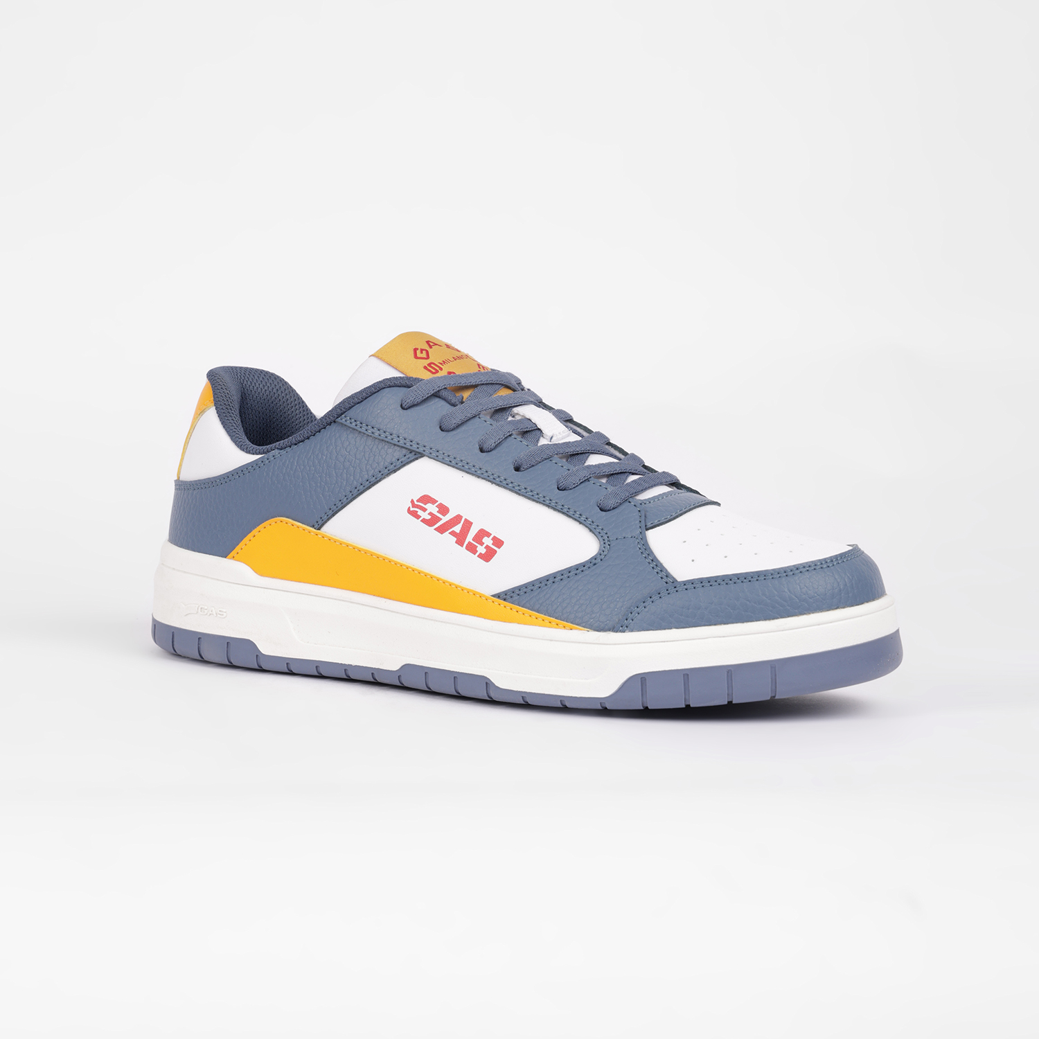 Men Pulse X White Blue Sneakers