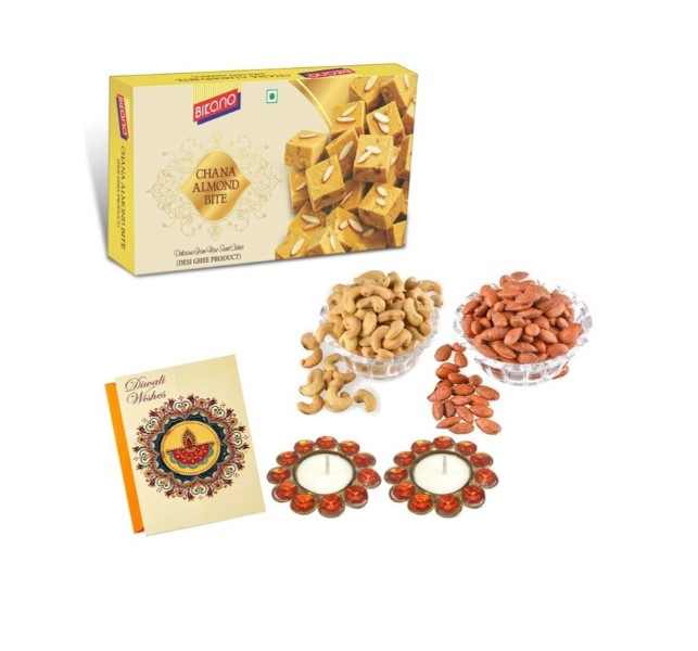 Bikano Chana Almond Bite 400 gm and dryfruits-Diwali special (Bikano, Punjabi Bagh)