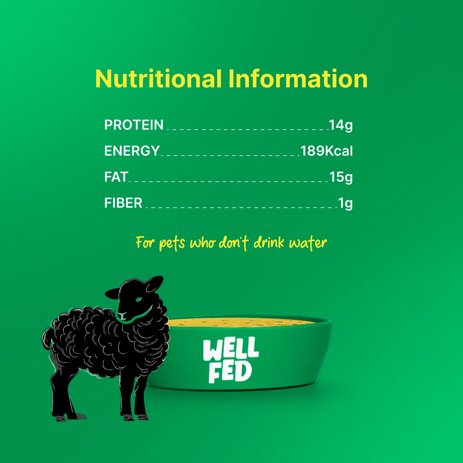 Well Fed Lamb Bone Broth, 120 ml