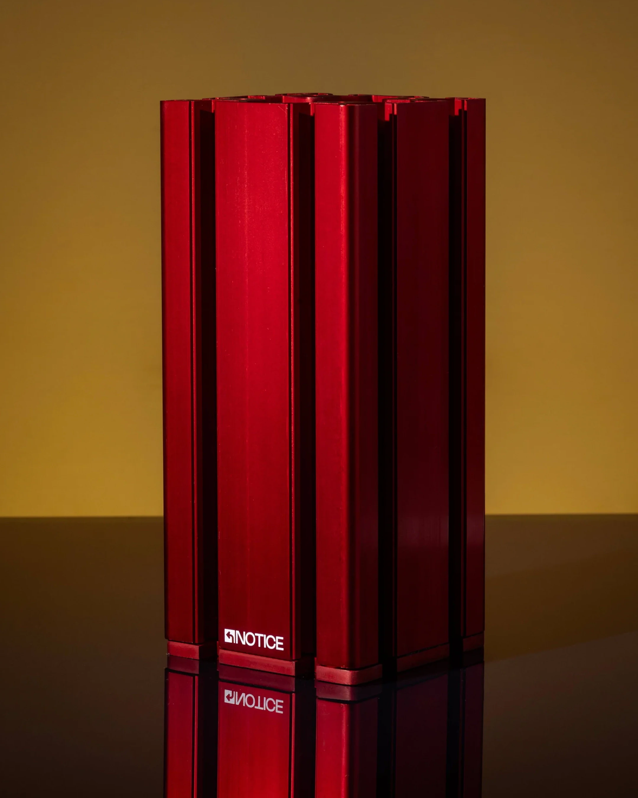 Extrusion Vase - Red