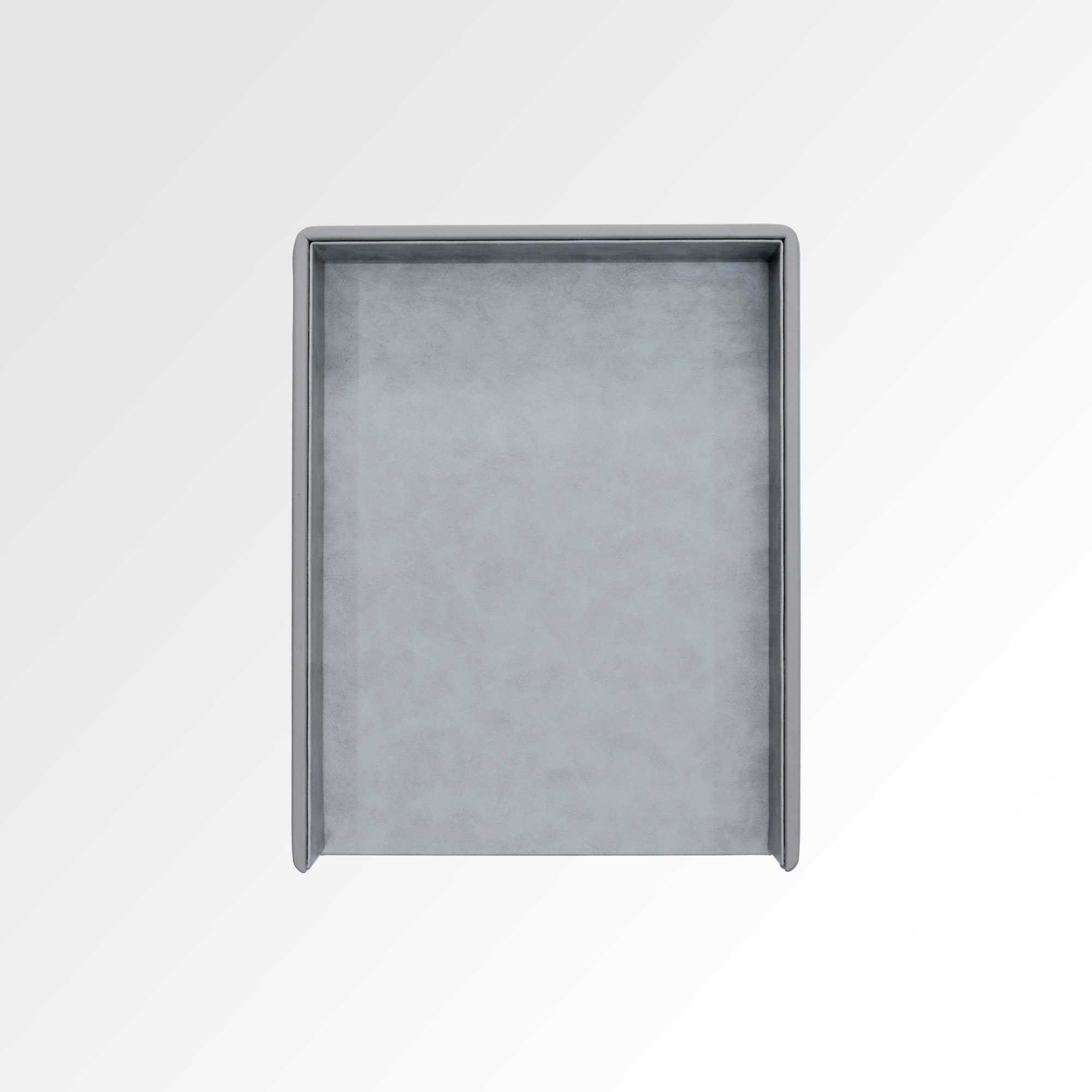 A4 Paper Tray / Letter Tray | Faux Leather | Moderno | Grey