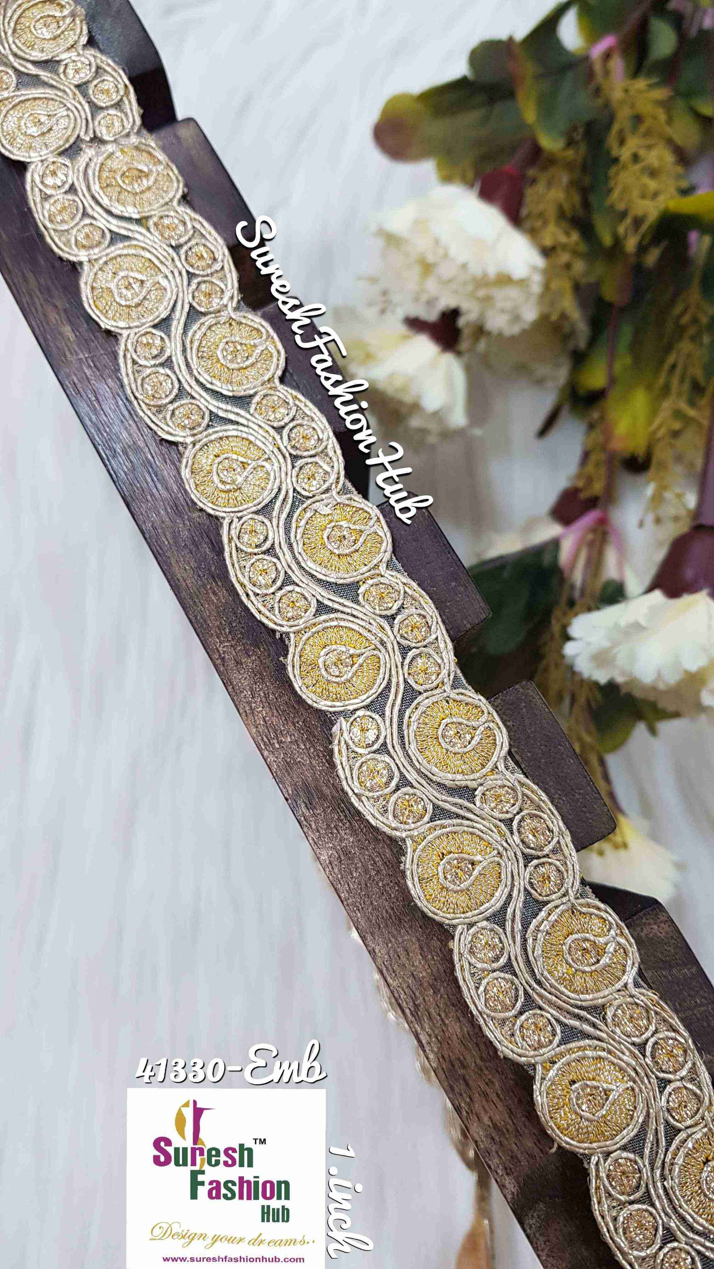 Midas Touch Gold  Zari Borders