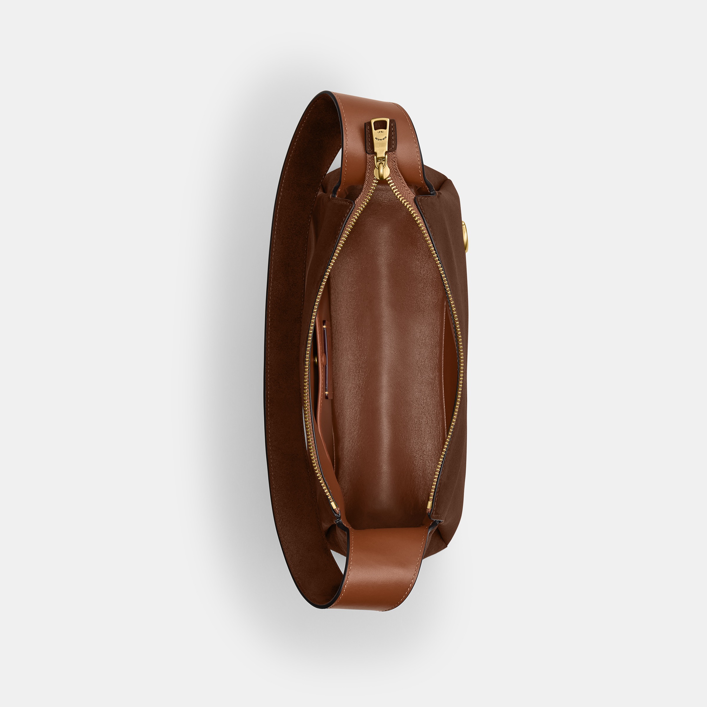 Suede Lola Shoulder Bag
