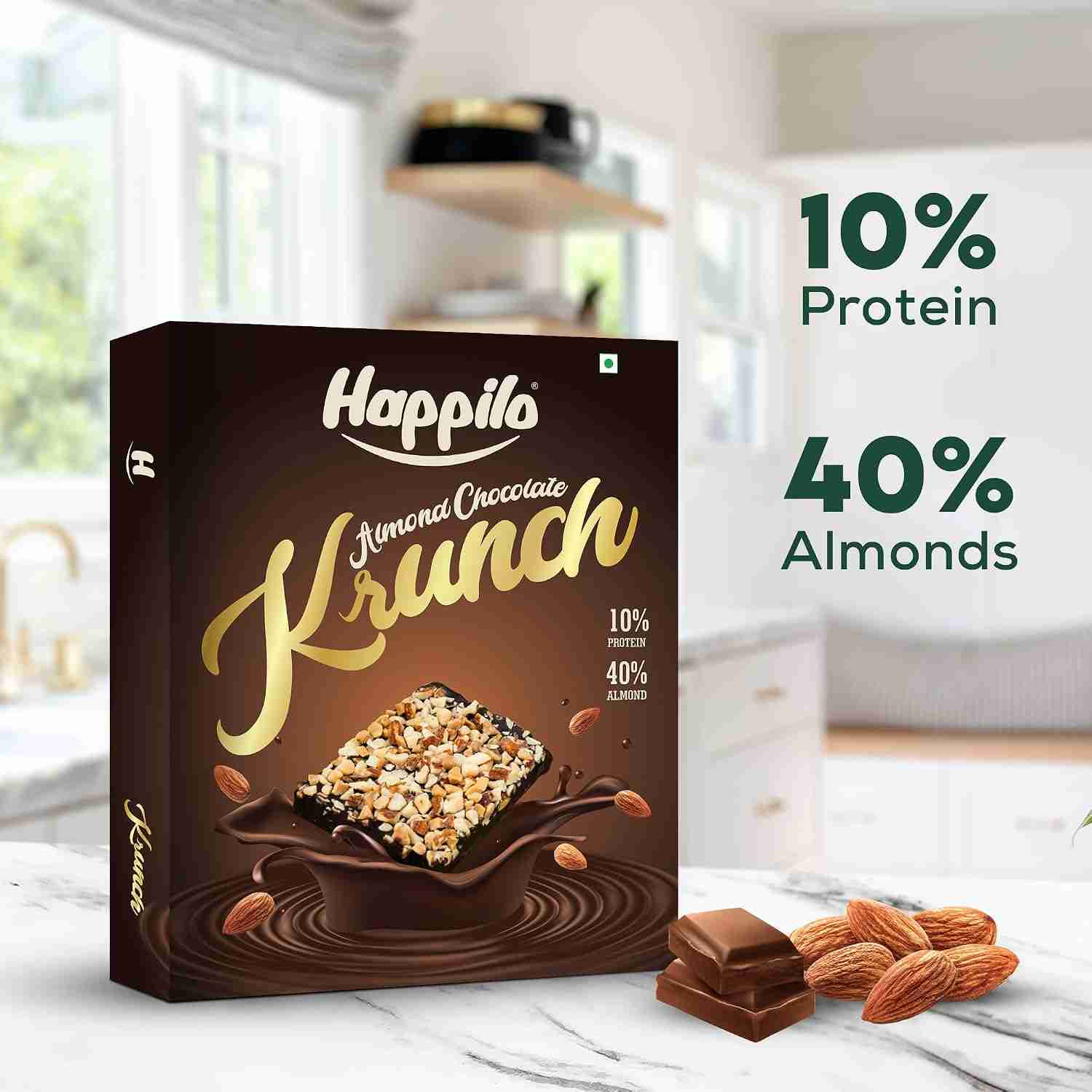 Happilo Almond Chocolate Krunch (Happilo, Bengaluru)