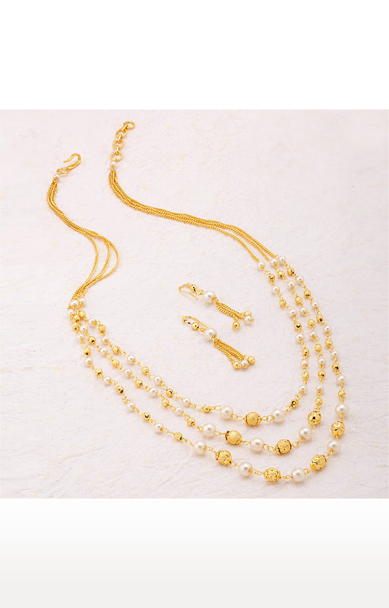 Sukkhi modish gold plated necklace sales