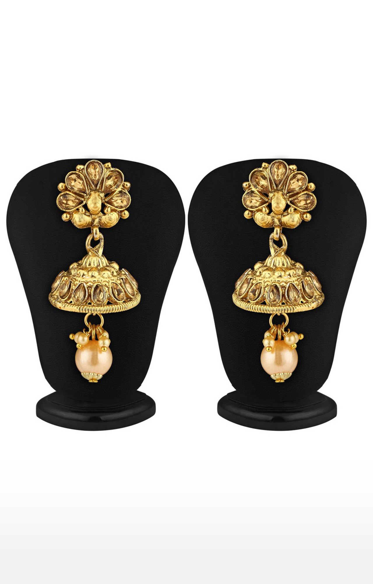 Sukkhi Modish LCT Gold Plated Pearl Choker Necklace Set For Women