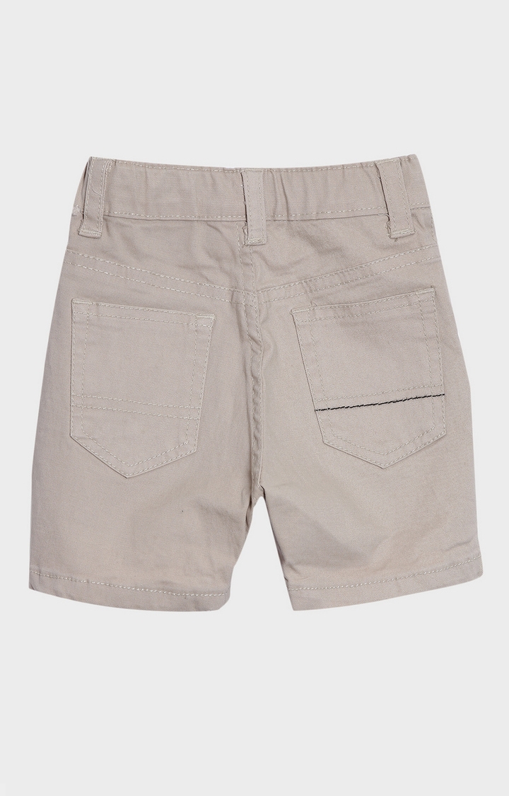 Nuberry | Grey Solid Shorts 1